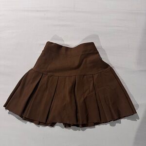Sold French Kyss Chocolate Mini Skirt